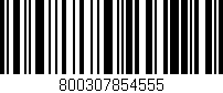 Código de barras (EAN, GTIN, SKU, ISBN): '800307854555'