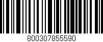 Código de barras (EAN, GTIN, SKU, ISBN): '800307855590'