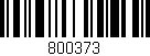 Código de barras (EAN, GTIN, SKU, ISBN): '800373'