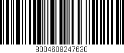 Código de barras (EAN, GTIN, SKU, ISBN): '8004608247630'
