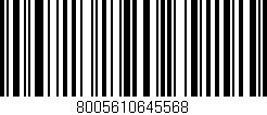 Código de barras (EAN, GTIN, SKU, ISBN): '8005610645568'