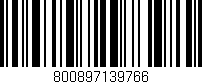 Código de barras (EAN, GTIN, SKU, ISBN): '800897139766'