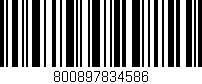 Código de barras (EAN, GTIN, SKU, ISBN): '800897834586'