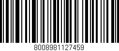 Código de barras (EAN, GTIN, SKU, ISBN): '8008981127459'