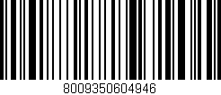 Código de barras (EAN, GTIN, SKU, ISBN): '8009350604946'
