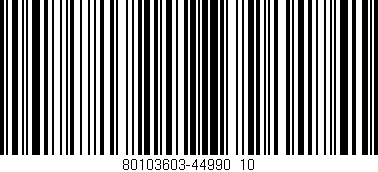 Código de barras (EAN, GTIN, SKU, ISBN): '80103603-44990_10'