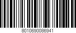 Código de barras (EAN, GTIN, SKU, ISBN): '8010690086941'
