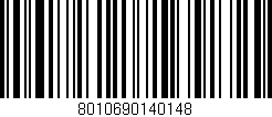 Código de barras (EAN, GTIN, SKU, ISBN): '8010690140148'
