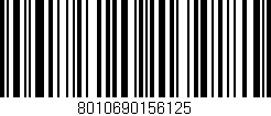 Código de barras (EAN, GTIN, SKU, ISBN): '8010690156125'