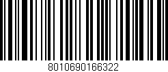Código de barras (EAN, GTIN, SKU, ISBN): '8010690166322'