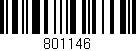 Código de barras (EAN, GTIN, SKU, ISBN): '801146'