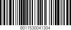 Código de barras (EAN, GTIN, SKU, ISBN): '8011530041304'