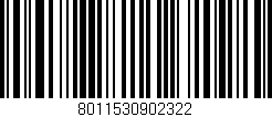 Código de barras (EAN, GTIN, SKU, ISBN): '8011530902322'