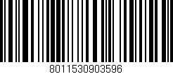 Código de barras (EAN, GTIN, SKU, ISBN): '8011530903596'