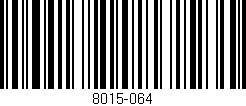 Código de barras (EAN, GTIN, SKU, ISBN): '8015-064'