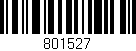 Código de barras (EAN, GTIN, SKU, ISBN): '801527'