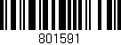 Código de barras (EAN, GTIN, SKU, ISBN): '801591'