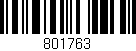 Código de barras (EAN, GTIN, SKU, ISBN): '801763'