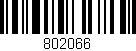 Código de barras (EAN, GTIN, SKU, ISBN): '802066'