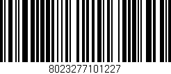 Código de barras (EAN, GTIN, SKU, ISBN): '8023277101227'