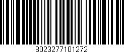 Código de barras (EAN, GTIN, SKU, ISBN): '8023277101272'