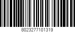 Código de barras (EAN, GTIN, SKU, ISBN): '8023277101319'