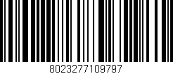 Código de barras (EAN, GTIN, SKU, ISBN): '8023277109797'