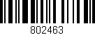 Código de barras (EAN, GTIN, SKU, ISBN): '802463'