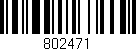 Código de barras (EAN, GTIN, SKU, ISBN): '802471'