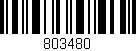 Código de barras (EAN, GTIN, SKU, ISBN): '803480'