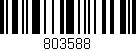 Código de barras (EAN, GTIN, SKU, ISBN): '803588'