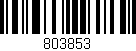 Código de barras (EAN, GTIN, SKU, ISBN): '803853'