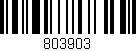 Código de barras (EAN, GTIN, SKU, ISBN): '803903'