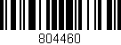 Código de barras (EAN, GTIN, SKU, ISBN): '804460'