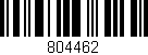 Código de barras (EAN, GTIN, SKU, ISBN): '804462'