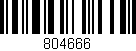 Código de barras (EAN, GTIN, SKU, ISBN): '804666'