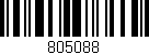 Código de barras (EAN, GTIN, SKU, ISBN): '805088'