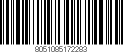 Código de barras (EAN, GTIN, SKU, ISBN): '8051085172283'