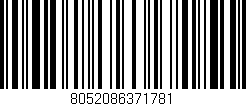 Código de barras (EAN, GTIN, SKU, ISBN): '8052086371781'