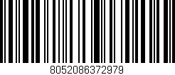 Código de barras (EAN, GTIN, SKU, ISBN): '8052086372979'