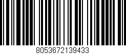 Código de barras (EAN, GTIN, SKU, ISBN): '8053672139433'