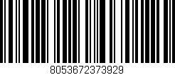 Código de barras (EAN, GTIN, SKU, ISBN): '8053672373929'
