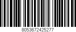 Código de barras (EAN, GTIN, SKU, ISBN): '8053672425277'