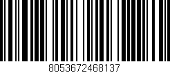 Código de barras (EAN, GTIN, SKU, ISBN): '8053672468137'