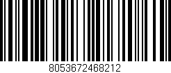 Código de barras (EAN, GTIN, SKU, ISBN): '8053672468212'