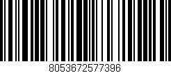 Código de barras (EAN, GTIN, SKU, ISBN): '8053672577396'