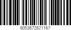 Código de barras (EAN, GTIN, SKU, ISBN): '8053672621167'