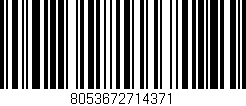 Código de barras (EAN, GTIN, SKU, ISBN): '8053672714371'