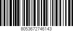 Código de barras (EAN, GTIN, SKU, ISBN): '8053672746143'