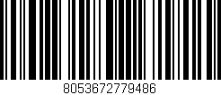Código de barras (EAN, GTIN, SKU, ISBN): '8053672779486'